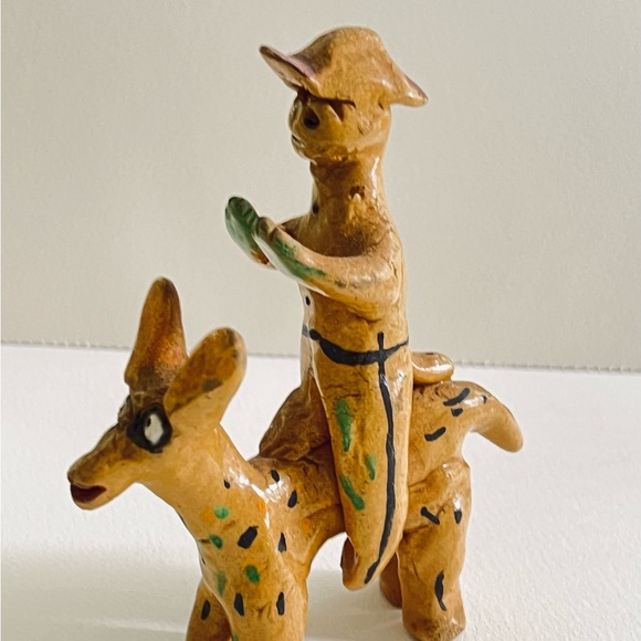 Vintage Mexican, rustic miniature figures, small clay animals, Chiapas 1960’s - Picture 7 of 12